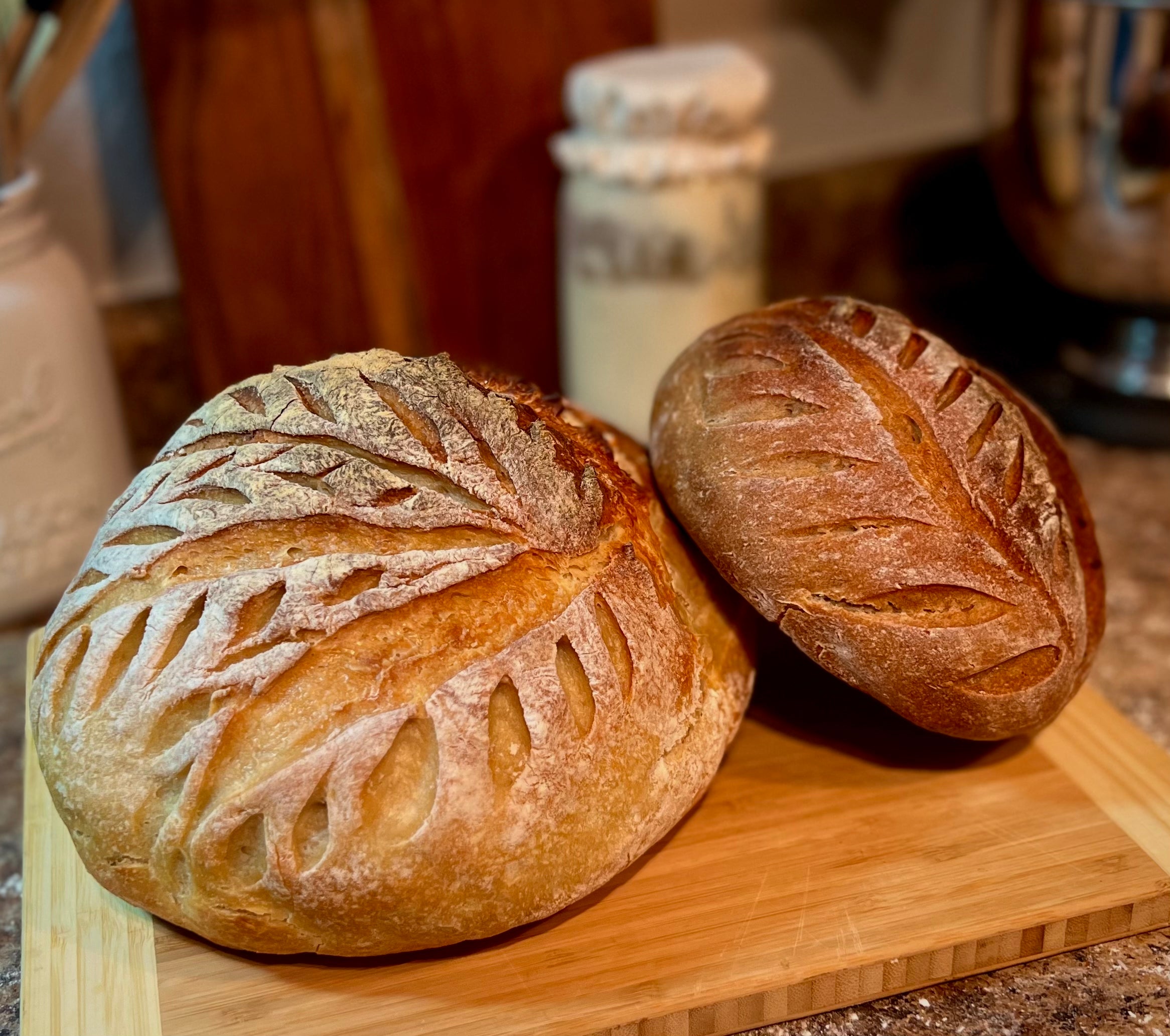 Organic Sourdough Bread loaf